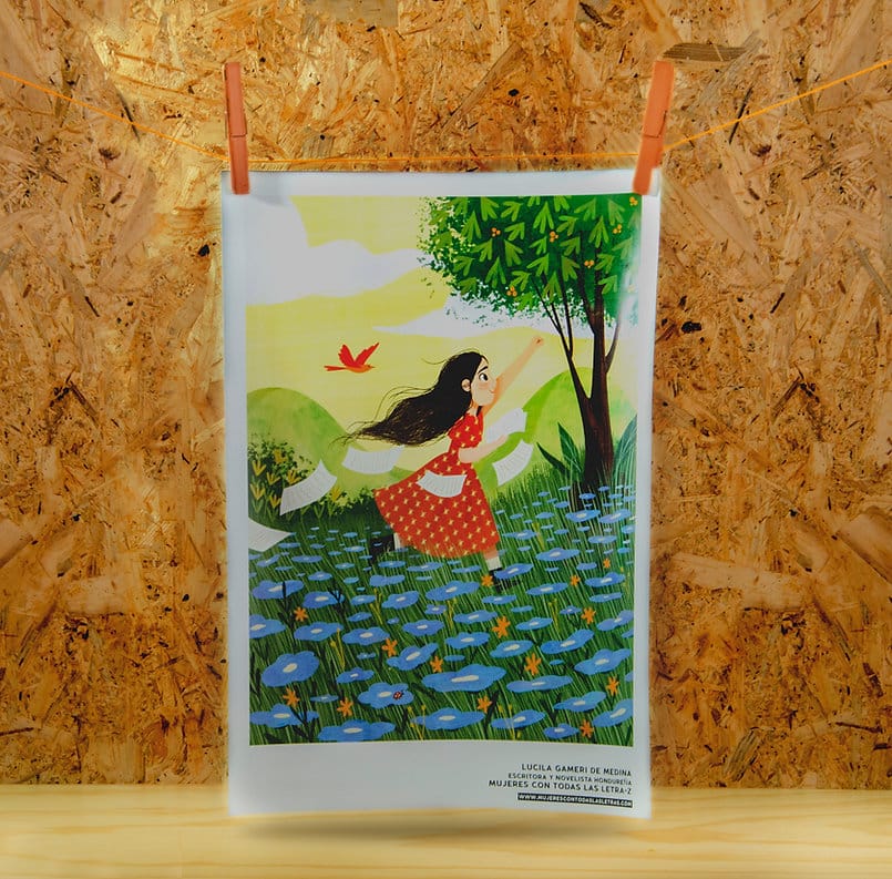 Afiche "Mujeres con todas las letra-z"